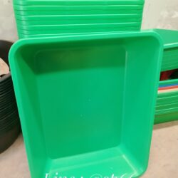 อ่างพลาสติกสี่เหลี่ยม 220 ลิตร สีเขียว
