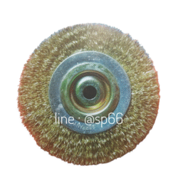 แปรงลวดกลมชุบทองเหลือง ยกโหล ราคาถูก