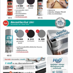 สีสเปรย์เอทีเอ็ม ATM