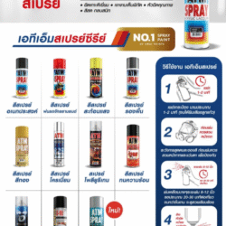 สีสเปรย์เอทีเอ็ม ATM