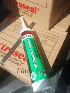 ซิลิโคนไร้กรด กันเชื้อรา SN-505 ลังบรรจุ 24 หลอด