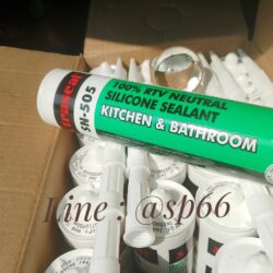 ซิลิโคนไร้กรด กันเชื้อรา SN-505 ลังบรรจุ 24 หลอด