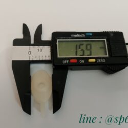 ขนาดความกว้าง ลูกบิดหางปลา ยึดมุ้งลวด