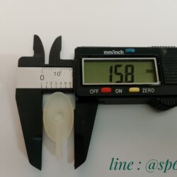 ขนาดความกว้าง ลูกบิดหางปลา ยึดมุ้งลวด