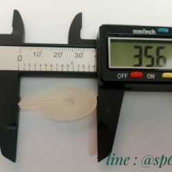 ขนาดความกว้าง ลูกบิดหางปลา ยึดมุ้งลวด